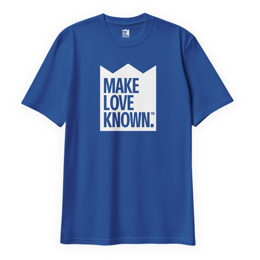 Make Love Known Tee (Blue)