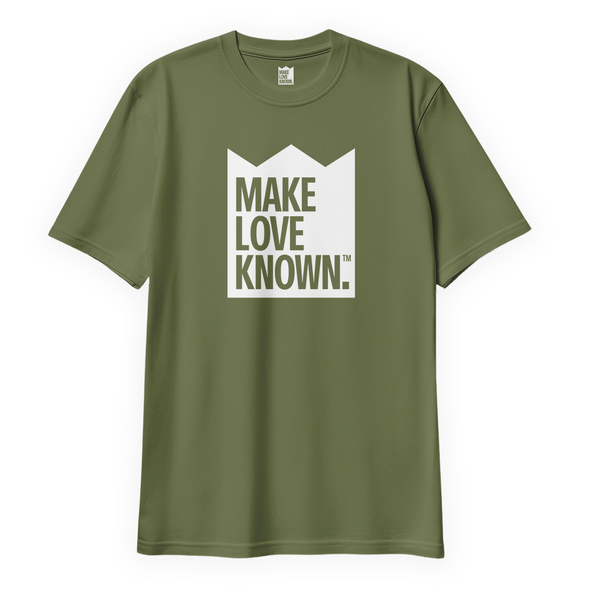 Make Love Known Tee (Olive)