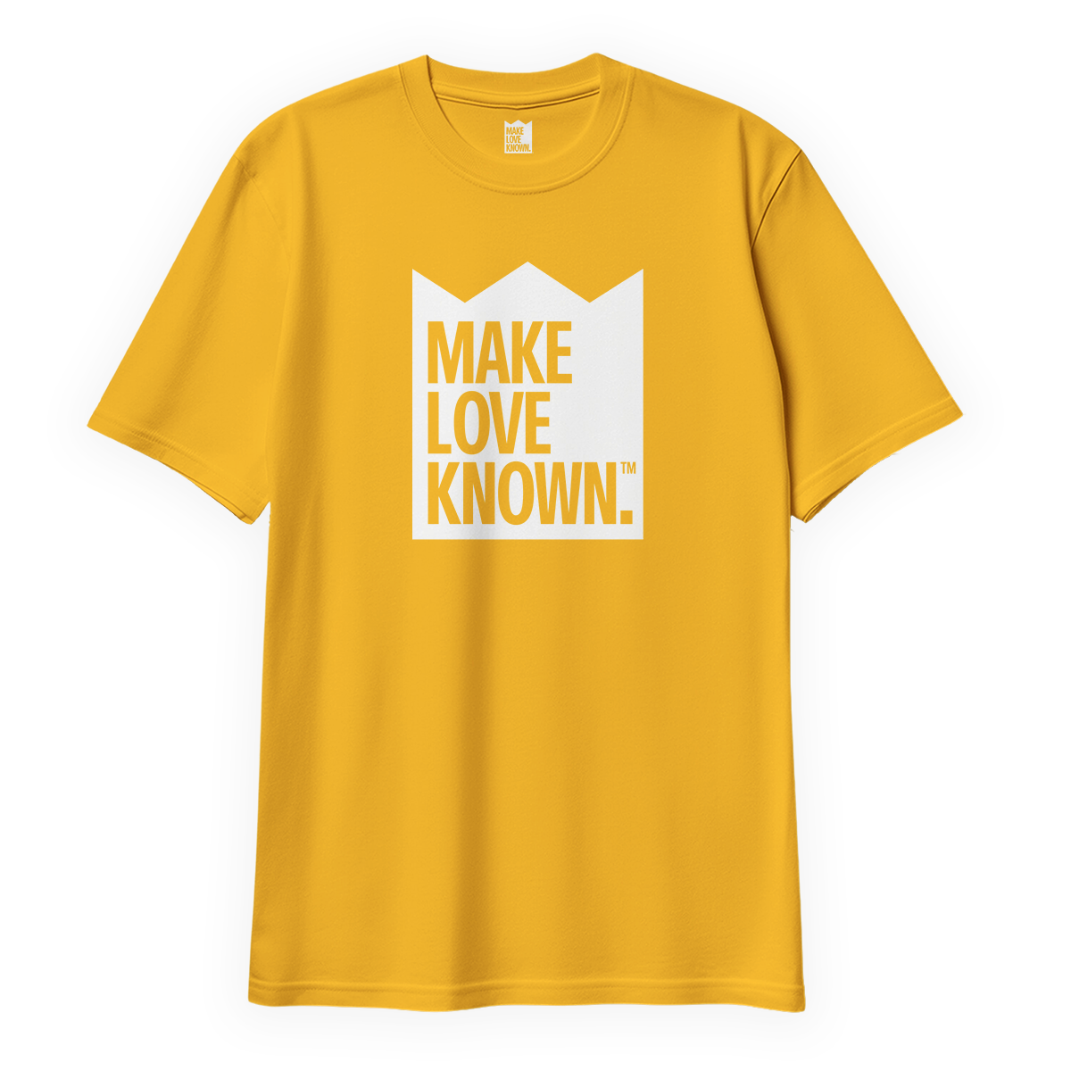 Make Love Known Tee (Mustard)