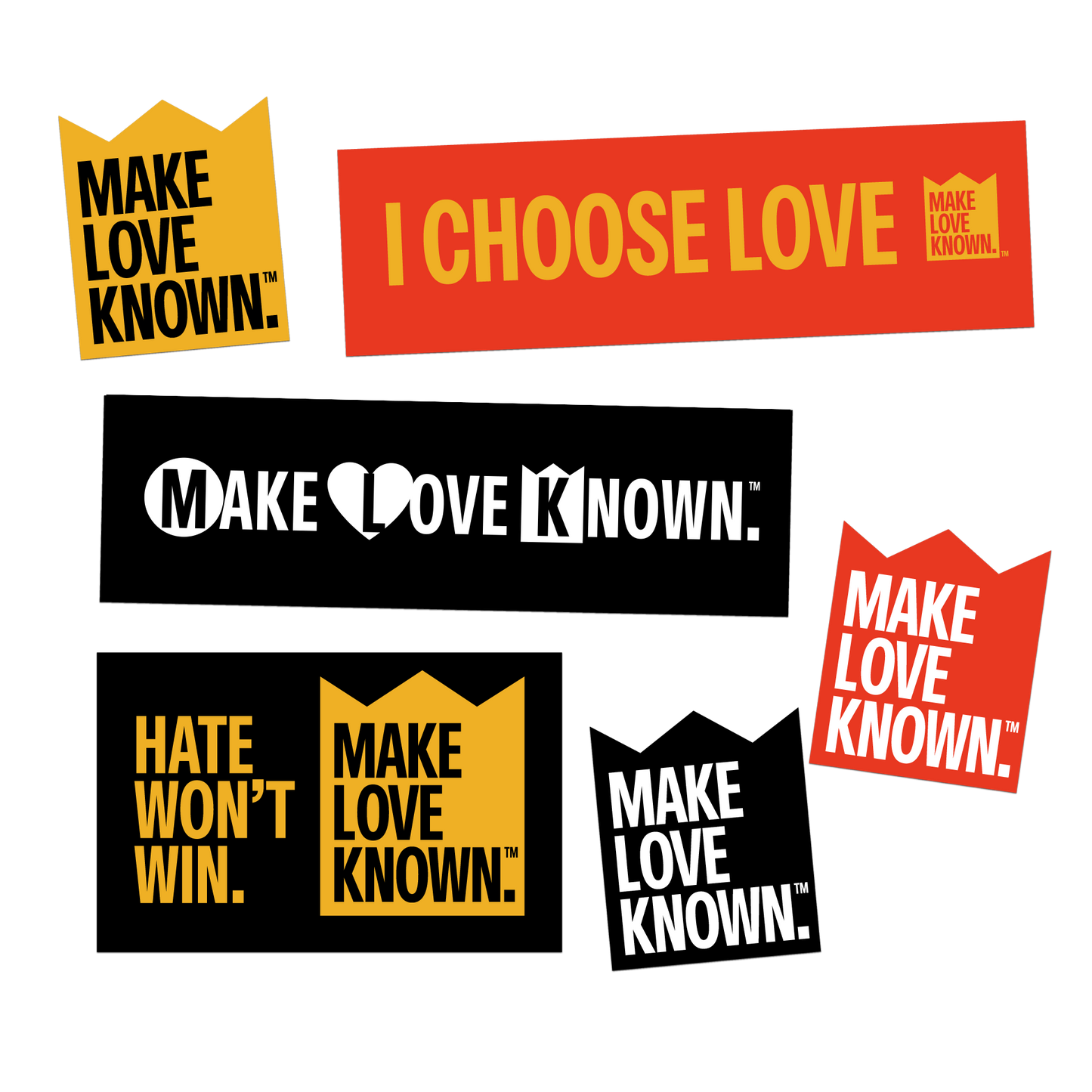Make Love Known Sticker Pack